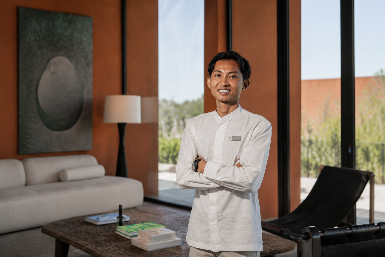 Ahmad Arifin Ilham, butler at Tampah Hills